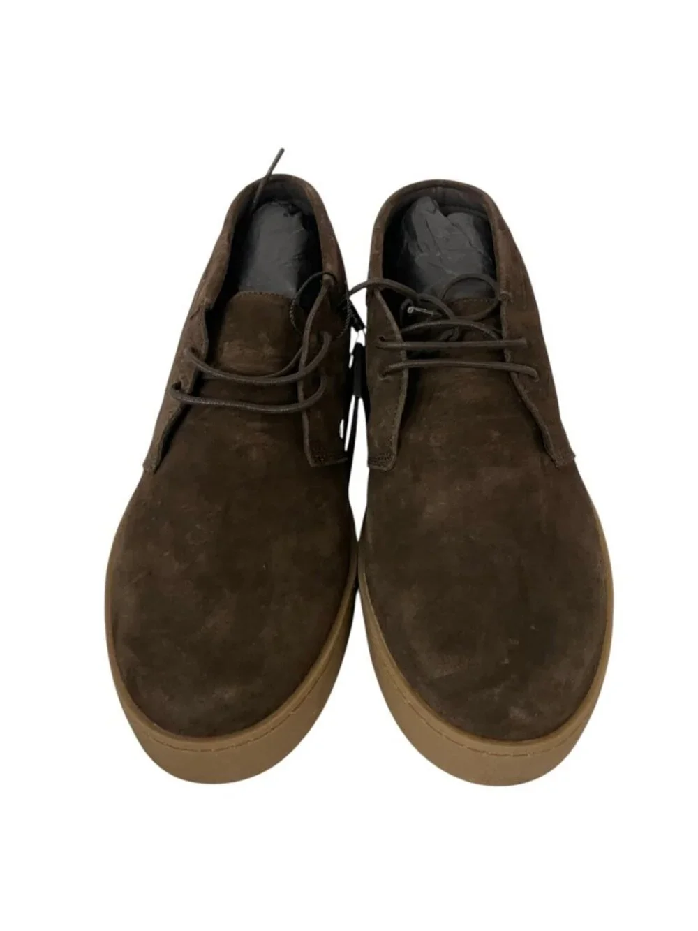 Massimo Dutti Mens Chukka Boots EU 42 US 9 Brown Suede Lace Up 2004/650 NWOB